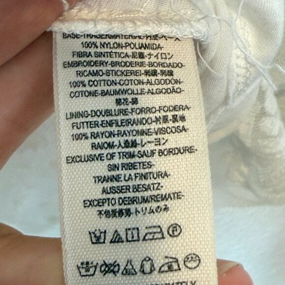 Free People Sleeveless Reign Over Me Dress Mini Lace Retro Cottagecore Boho 6 - Picture 11 of 14